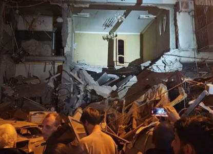თბილისში, სამტრედიის ქუჩაზე საცხოვრებელ კორპუსში აფეთქება მოხდა